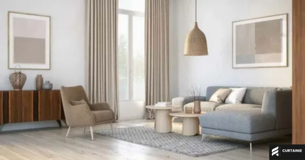 what color curtains go with gray couch