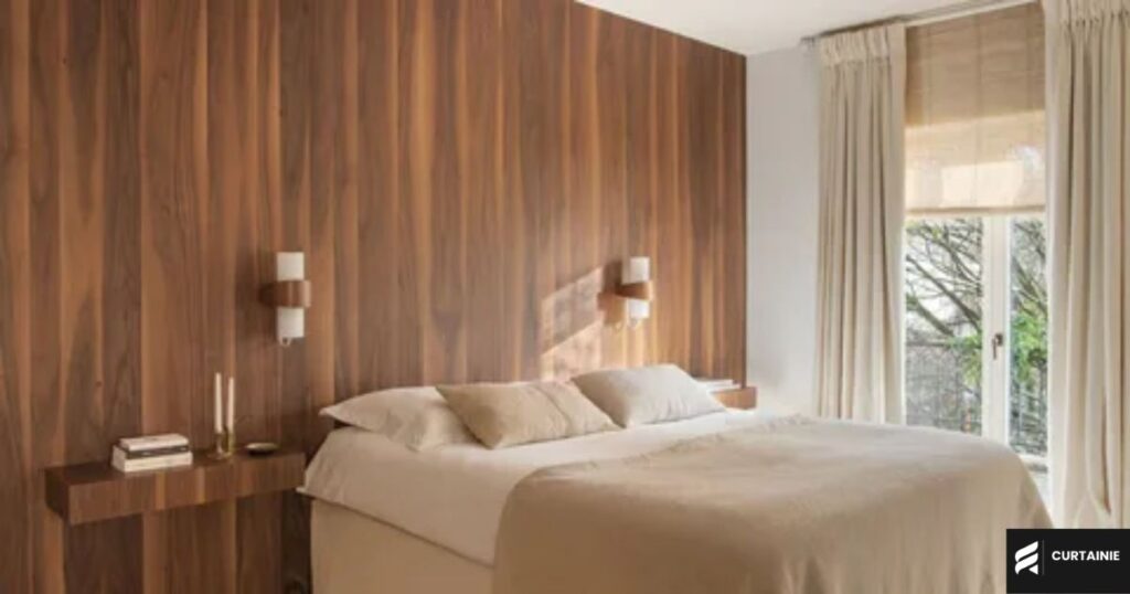 what color curtains go with a grey and white bedroom