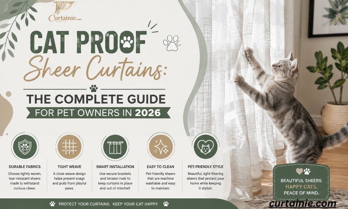 Cat Proof Sheer Curtains: The Complete Guide for Pet Owners in 2026