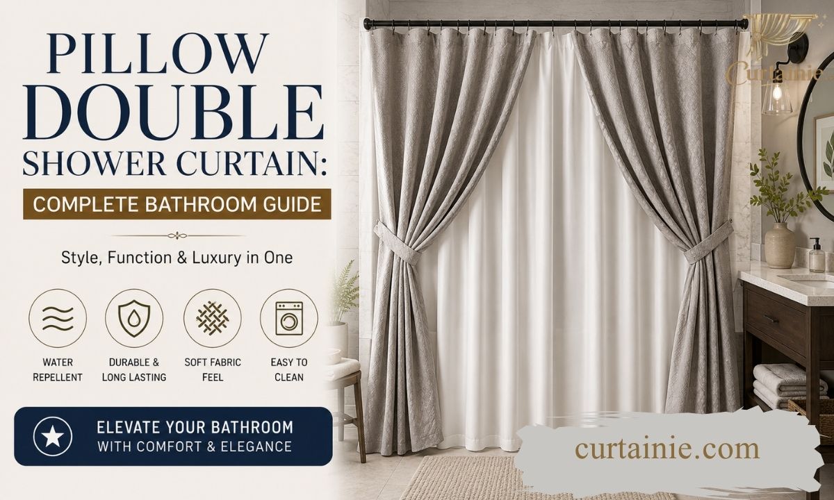 Pillow Double Shower Curtain: Complete Bathroom Guide