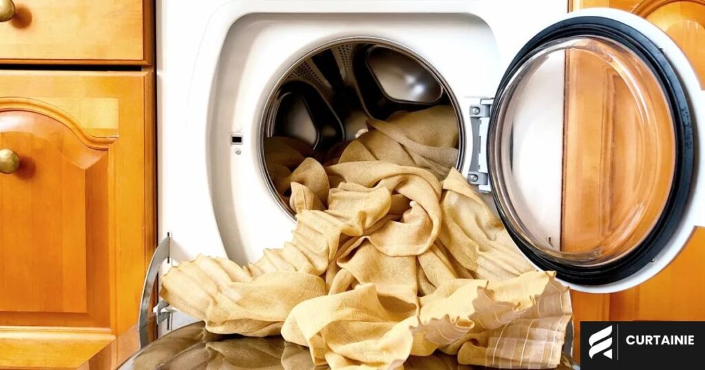 can you wash curtains in the washing machine