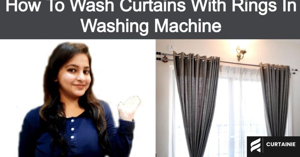 can you wash curtains in the washing machine