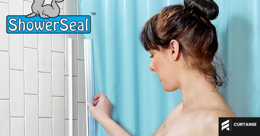 how to hang a shower curtain without hooks