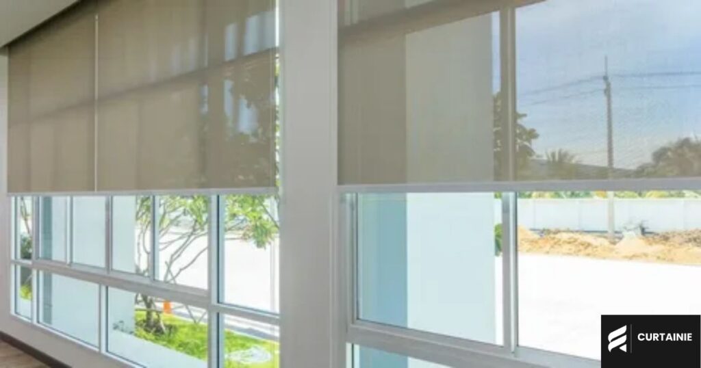 can you use roller shades on sliding glass doors