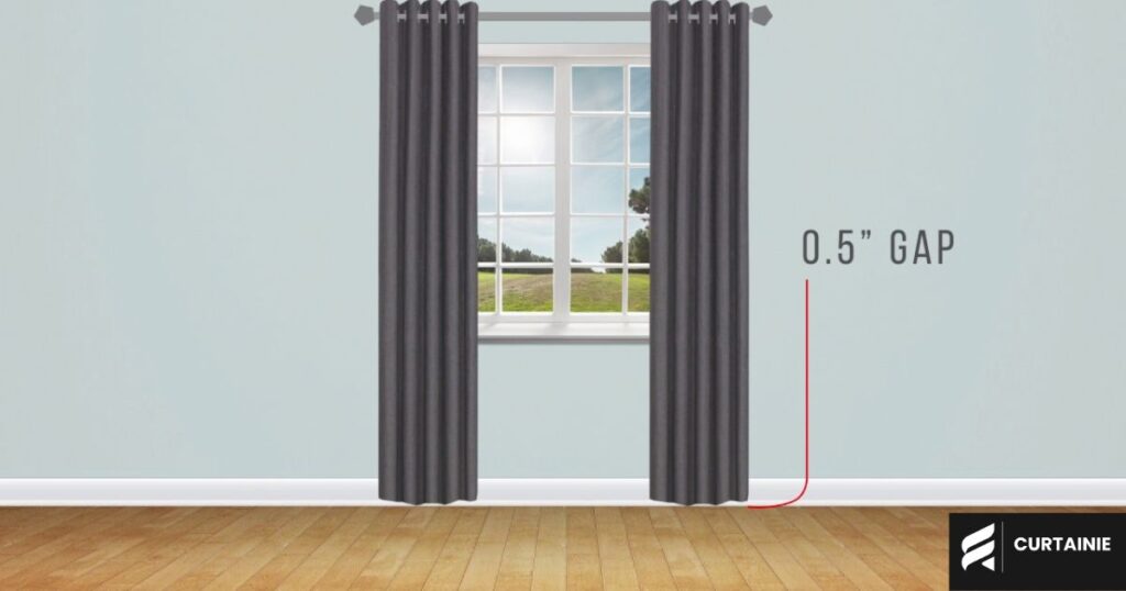 what are standard cafe curtain lengths
