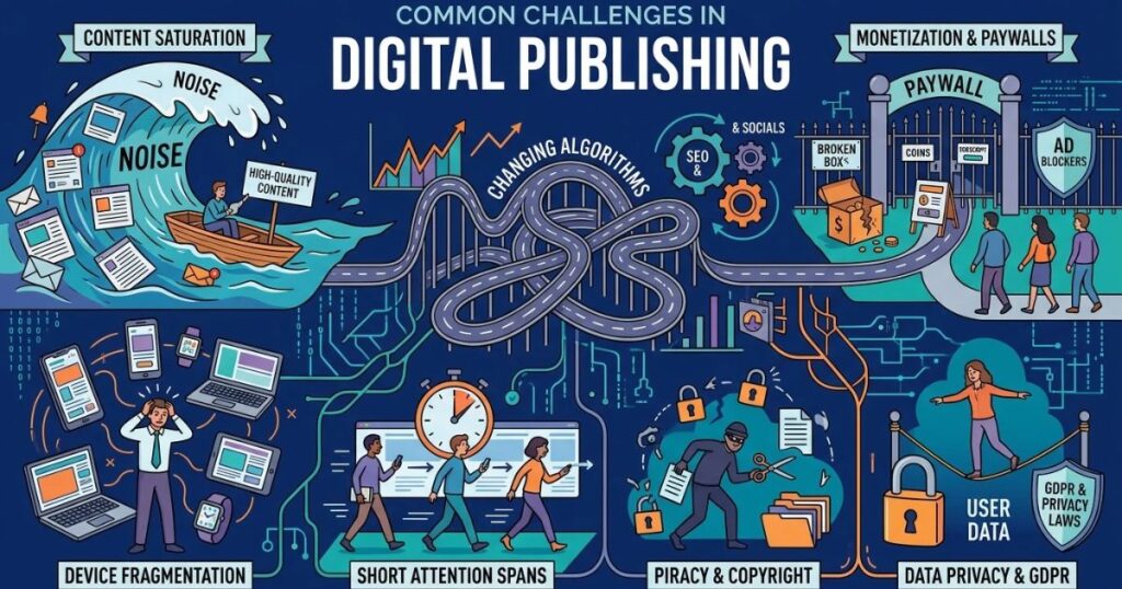 Common Challenges in Digital Publishing