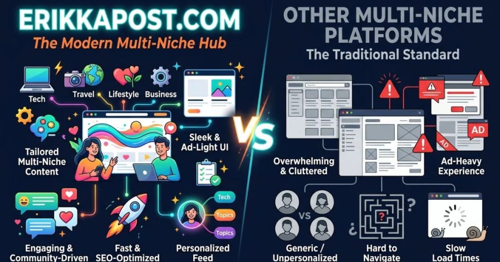 Erikkapost com vs. Other Multi-Niche Content Platforms