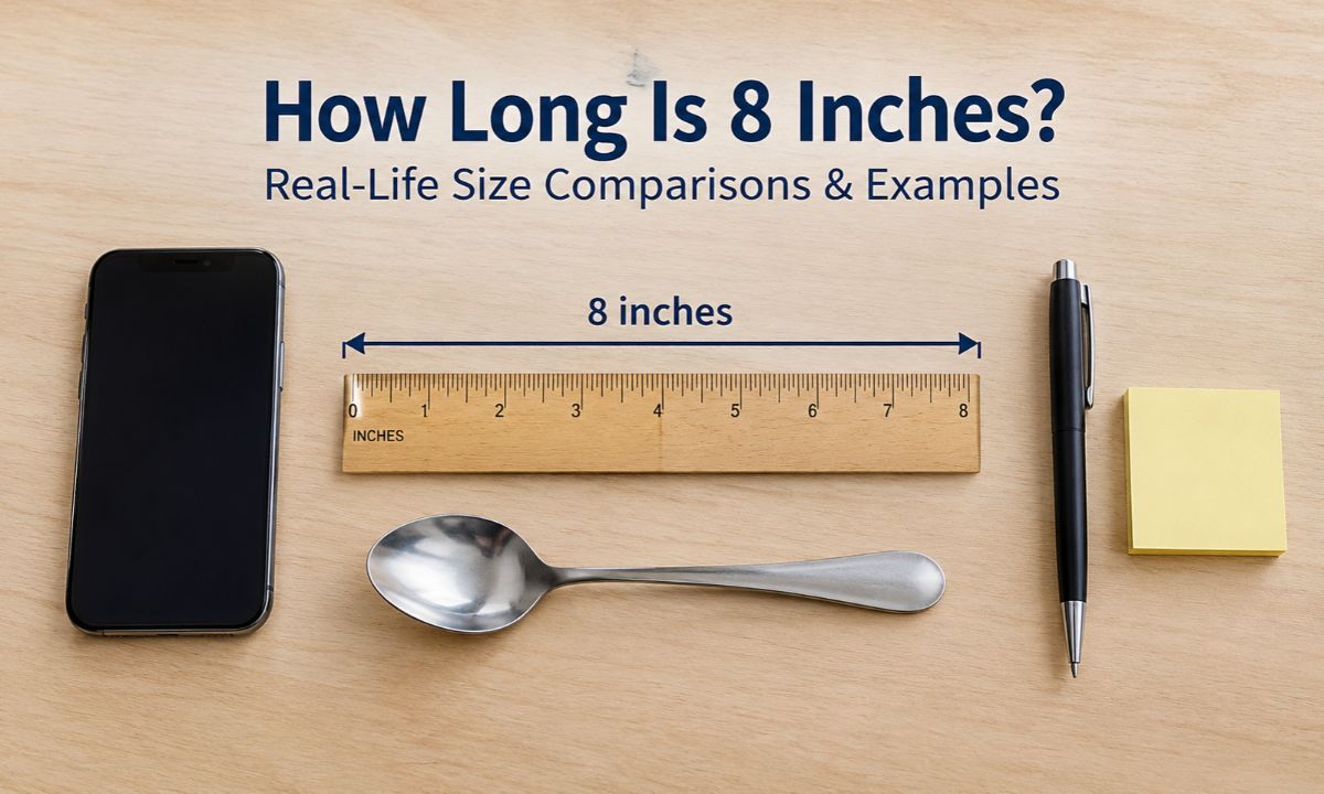 How Long Is 8 Inches? Real-Life Size Comparisons & Examples