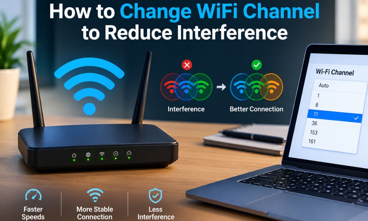 How to Change WiFi Channel to Reduce Interference