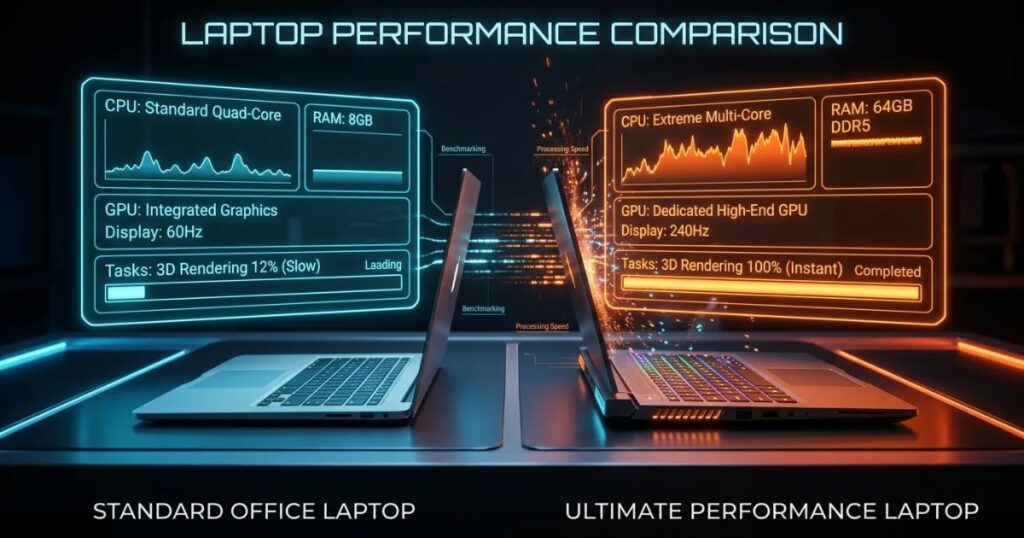 Laptop Performance Comparison
