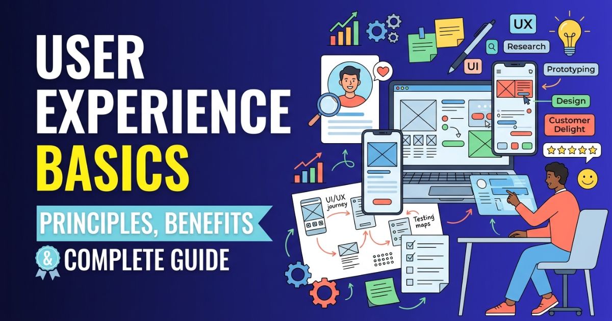 User Experience Basics: Principles, Benefits & Complete Guide