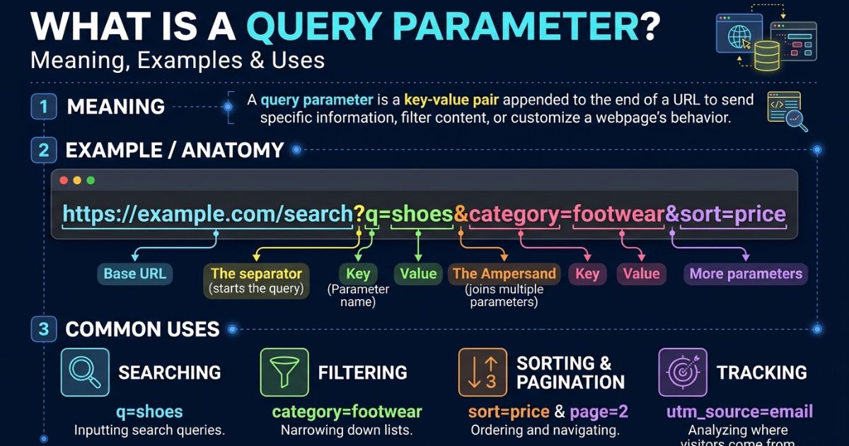 What Is a Query Parameter? Meaning, Examples & Uses